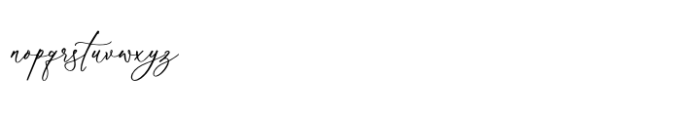 Brightters Palleta Regular Font LOWERCASE