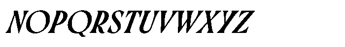 Brighty Harmony Bold Italic Font UPPERCASE
