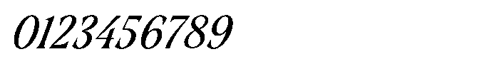 Brighty Harmony Italic Font OTHER CHARS