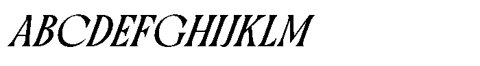 Brighty Harmony Italic Font UPPERCASE