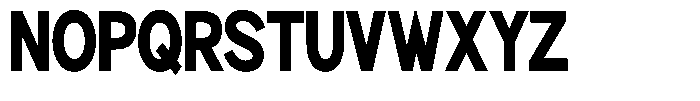 Brigife Black Condensed Font UPPERCASE