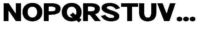 Brigife Black Expanded Font UPPERCASE