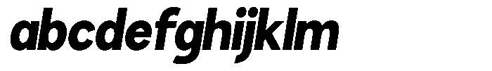 Brigife Black Semi Condensed Slant FONT