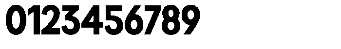 Brigife Black Semi Condensed Font OTHER CHARS