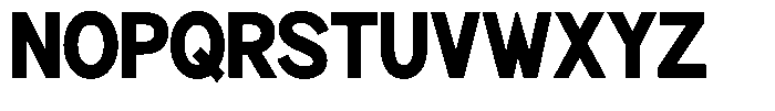 Brigife Black Semi Condensed Font UPPERCASE