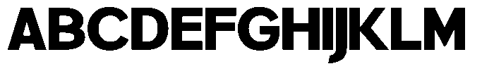 Brigife Black Semi Expanded Font UPPERCASE