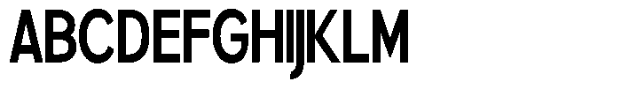 Brigife Bold Condensed Font UPPERCASE