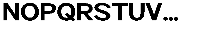 Brigife Bold Expanded Font UPPERCASE