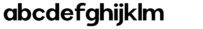 Brigife Bold Semi Expanded FONT