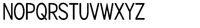 Brigife Condensed Font UPPERCASE