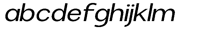 Brigife Expanded Slant FONT