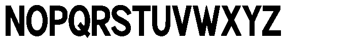Brigife Extra Bold Condensed Font UPPERCASE