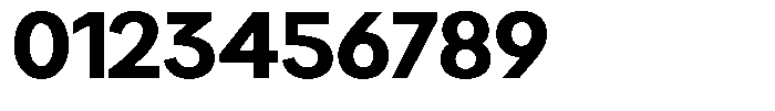 Brigife Extra Bold Semi Expanded Font OTHER CHARS