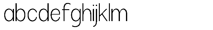 Brigife Extra Light Semi Condensed FONT