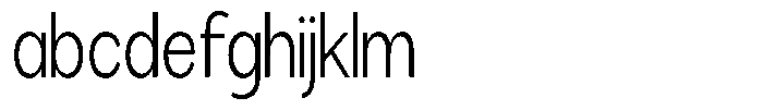 Brigife Light Condensed FONT