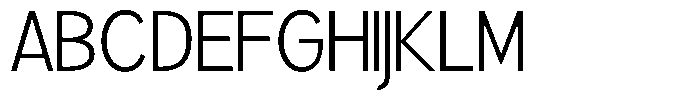Brigife Light Font UPPERCASE