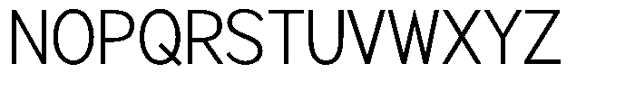 Brigife Light Font UPPERCASE