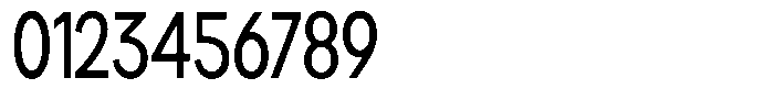 Brigife Medium Condensed Font OTHER CHARS