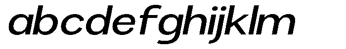 Brigife Medium Expanded Slant FONT