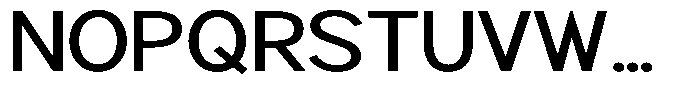 Brigife Medium Expanded Font UPPERCASE