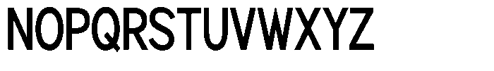 Brigife Semi Bold Condensed Font UPPERCASE