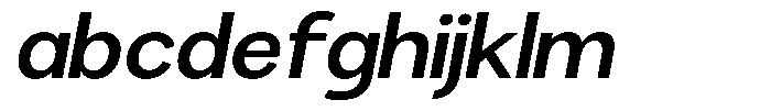 Brigife Semi Bold Semi Expanded Slant FONT