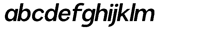 Brigife Semi Bold Slant FONT