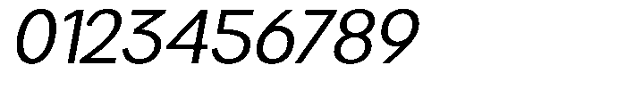 Brigife Semi Expanded Slant Font OTHER CHARS