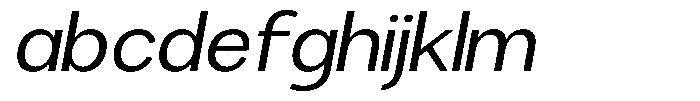 Brigife Semi Expanded Slant FONT