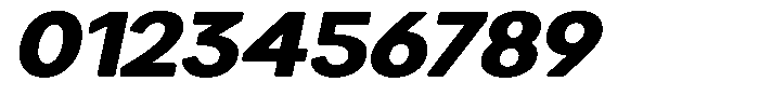 Brigife Soft Black Expanded Italic Font OTHER CHARS
