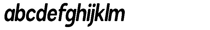 Brigife Soft Bold Condensed Italic FONT