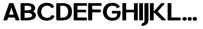 Brigife Soft Bold Expanded Font UPPERCASE