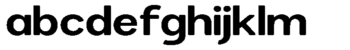 Brigife Soft Bold Expanded FONT