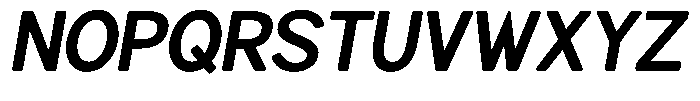 Brigife Soft Bold Italic Font UPPERCASE