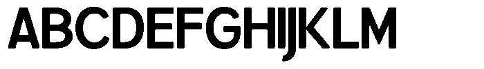 Brigife Soft Bold Font UPPERCASE