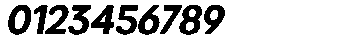Brigife Soft Extra Bold Italic Font OTHER CHARS