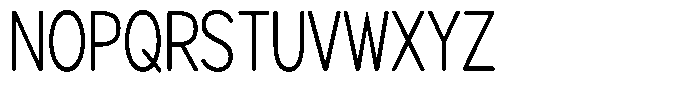 Brigife Soft Light Condensed Font UPPERCASE