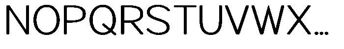 Brigife Soft Light Expanded Font UPPERCASE