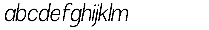 Brigife Soft Light Semi Condensed Italic FONT