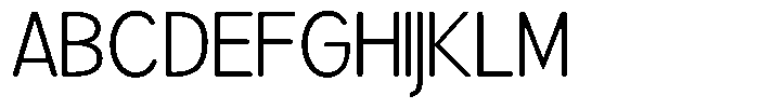 Brigife Soft Light Font UPPERCASE