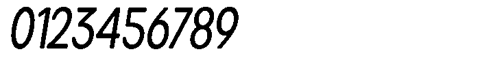 Brigife Soft Medium Condensed Italic Font OTHER CHARS