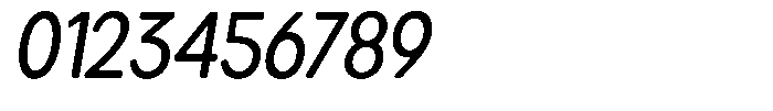 Brigife Soft Medium Semi Condensed Italic Font OTHER CHARS