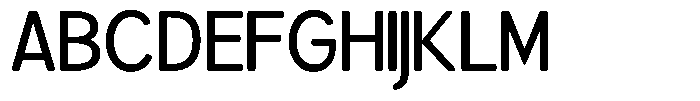 Brigife Soft Medium Font UPPERCASE