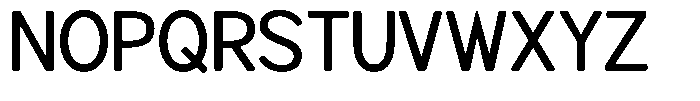 Brigife Soft Medium Font UPPERCASE