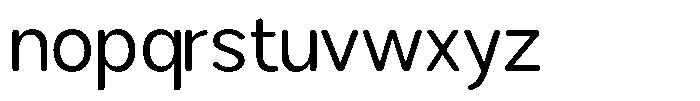 Brigife Soft Regular Font LOWERCASE