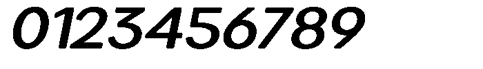 Brigife Soft Semi Bold Expanded Italic Font OTHER CHARS