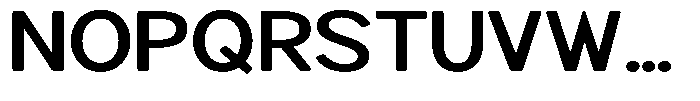 Brigife Soft Semi Bold Expanded Font UPPERCASE
