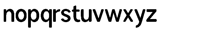 Brigife Soft Semi Bold Semi Condensed Font LOWERCASE