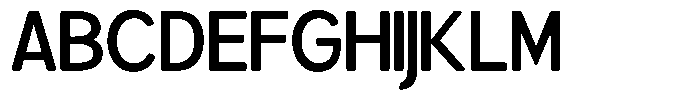 Brigife Soft Semi Bold Font UPPERCASE
