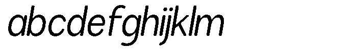 Brigife Soft Semi Condensed Italic FONT